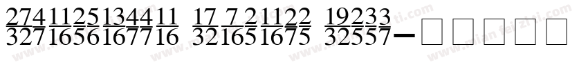 Honeymoon Avenue Seri字体转换